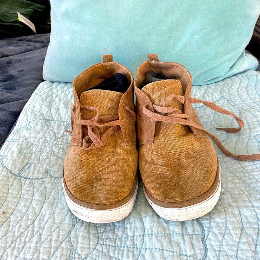 Light brown, suede, dress shoes